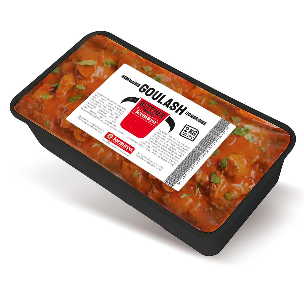 Hungarian goulash - 3 x box 2kg - Ready meals